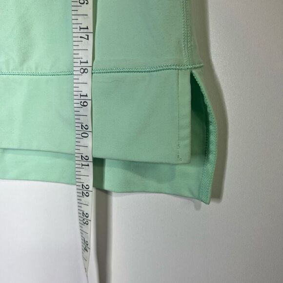 🍋Lululemon Run: Warm Up Crew Fresh Teal Mint Green size 4 - Picture 14 of 14